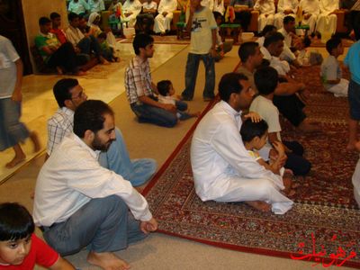 مأتم أنصار الحسين ع - مولد الإمام الحسين ع 1429 هـ بمشاركة الرادود صالح المؤمن
