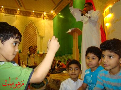 مأتم أنصار الحسين ع - مولد الإمام العباس ع 1430 هـ بمشاركة الرادود جعفر القشعمي
