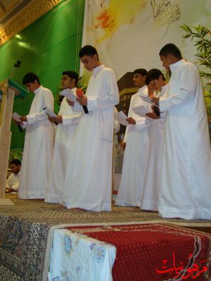 مأتم أنصار الحسين ع - مولد الإمام الحسن ع 1430 هـ بمشاركة الرادود أباذر الحلواجي
