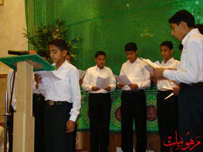 مأتم أنصار الحسين ع - عيد الغدير 1430 هـ - الليلة الأولى بمشاركة الأستاذ عبدالوهاب حسين
