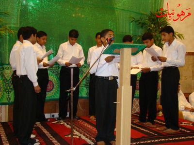 مأتم أنصار الحسين ع - عيد الغدير 1430 هـ - الليلة الأولى بمشاركة الأستاذ عبدالوهاب حسين
