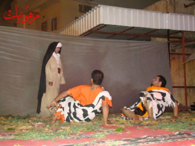 مأتم أنصار الحسين ع - مولد النبي محمد ص والصادق ع 1431 هـ - الليلة الأولى بمشاركة الرادود حسين السيسي

